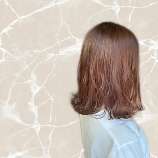 ミディアム カラー 🦉静かに過ごしたい 方、個室席🦉タナカのヘアスタイル