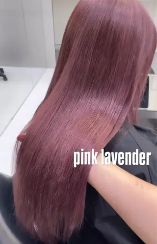 ロング 🫧バレイヤージュ/ ハイトーン/ミズキのヘアスタイル