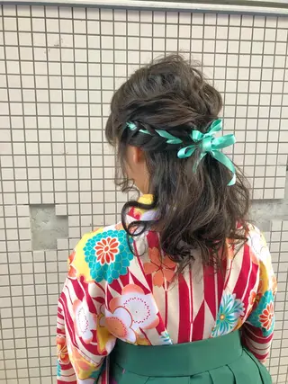 ミディアム ヘアアレンジ アンザキ シュンのその他イメージ