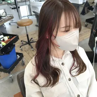 セミロング kachina所属・綿貫 美雪のヘアスタイル