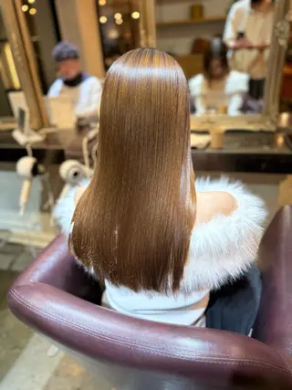 ロング 髪質改善／美髪矯正 林田和真のヘアスタイル