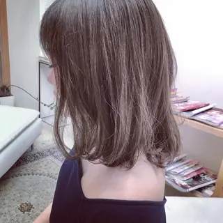 ミディアム カラー 平田 健一のヘアスタイル