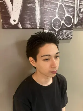 メンズ BARBER SHOP 涼所属・岡村 海のヘアスタイル