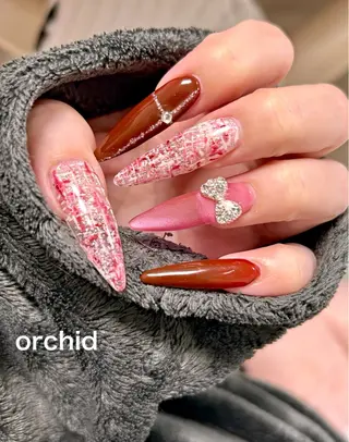 ネイル orchid ♡オーキッドのネイルデザイン