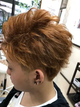 パーマ メンズ ヘアサロン モカ所属・石塚 浩のヘアスタイル