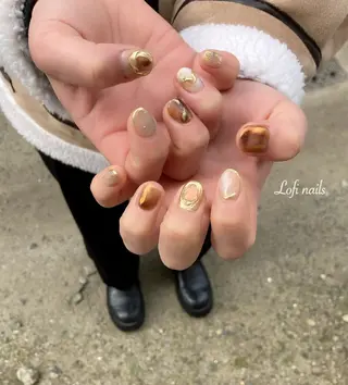 ショート ネイル Lofi nails ゆきこのネイルデザイン
