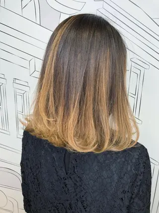 ミディアム カラー レイヤー⭐️カラー ⭐️平川雅史のヘアスタイル