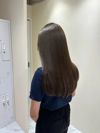 ロング 似合わせレイヤーカッ ト🩶瀧本美咲のヘアスタイル