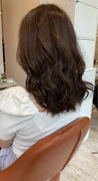 セミロング カラー 今里 雄大のヘアスタイル