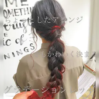 ロング エクステ・髪質改善・ ブリーチ・吉田大介のヘアスタイル