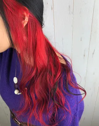 ロング カラー HAIR MAKE Y-21 久地店所属・船田 雅也のヘアスタイル