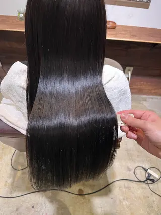 ロング 太田 渚遊のヘアスタイル