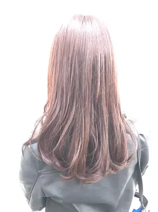 セミロング カラー Lagom なかだのヘアスタイル