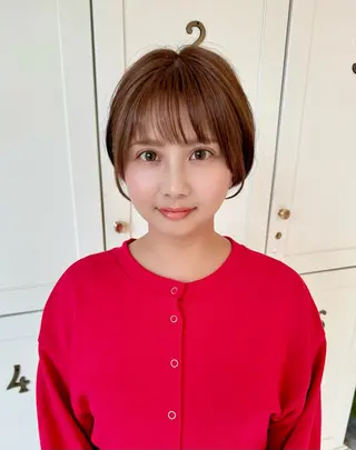 ショート 藤井 章太のヘアスタイル