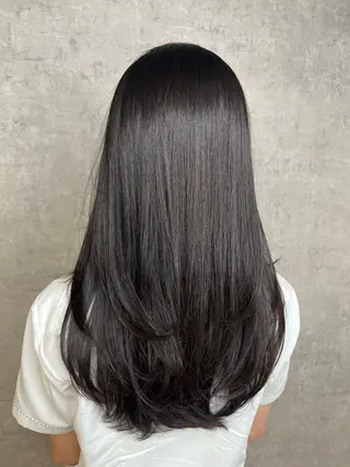 セミロング KAEDE🎀 ジャニオタ美容師のヘアスタイル