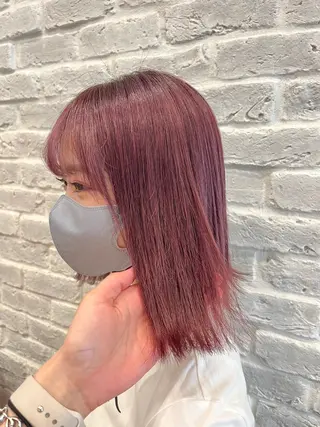 カラー PEAKS所属・優奈(ユナ)🦋 カラーリストのヘアスタイル