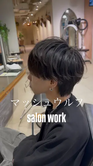 メンズ 髪質改善/透明感 カラー/メンズカットのヘアスタイル