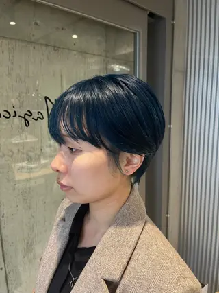 ショート カラー ヘアアレンジ 髪質改善・艶カラー・ ボブ・リクト💥のヘアスタイル