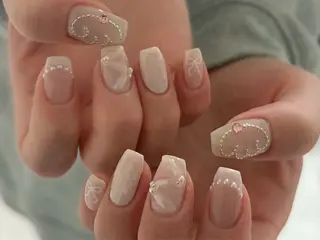 ネイル 【Zina京都駅前】 きぬがわ らむのネイルデザイン