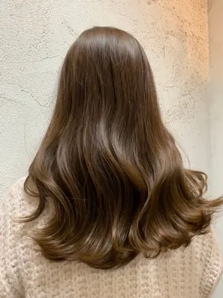 ミディアム 韓国ヘア特化🇰🇷 心斎橋【ユリカ】のヘアスタイル