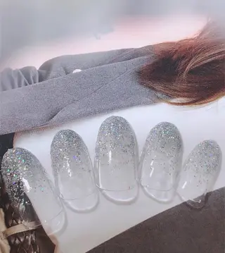 ネイル 北浦和 自爪育成ケアのネイルデザイン