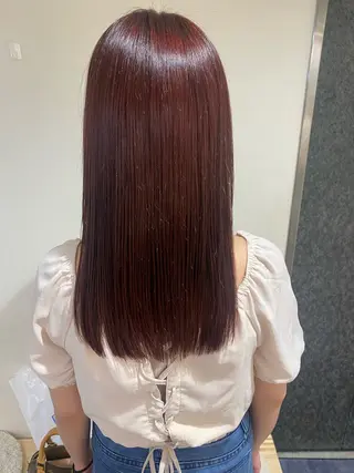 ミディアム カラー ヘアアレンジ ボブ /ニュアンス/ satomi🧸💖のヘアスタイル