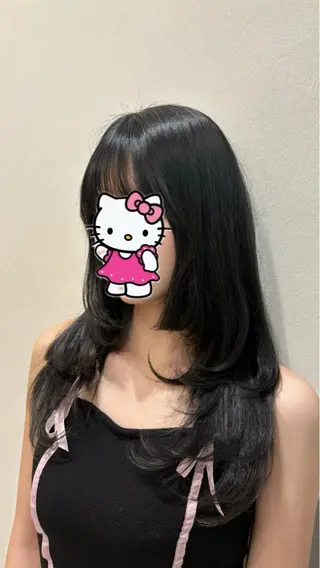ロング カラー 新宿/韓国ヘア kurea🪽♡のヘアスタイル