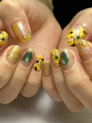 ネイル 草加ニュアンスネイル 🌚hersのネイルデザイン