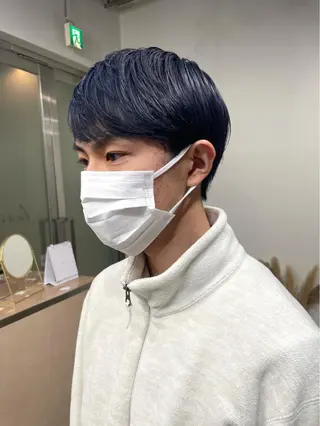 ショート カラー メンズ lani hair salon所属・SHOTO ハイトー ン/デザインカラーのヘアスタイル