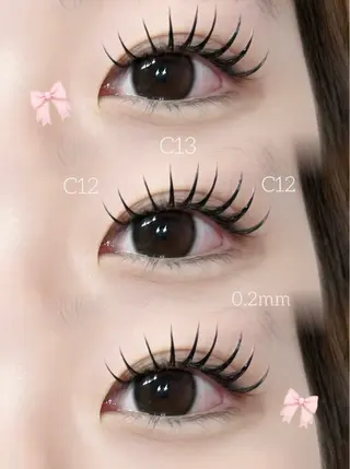 マツエク・マツパ sol cocoroのマツエク・マツパデザイン