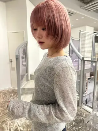 ミディアム 藤沢艶カラー/ 藤沢エクステ/魁心のヘアスタイル