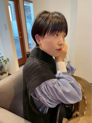 ショート 畝原 陽真里のヘアスタイル