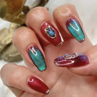 ネイル 柘植 祐子のネイルデザイン