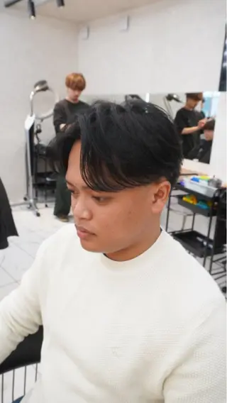 パーマ メンズ HIKARI メンズ満足度No.1のヘアスタイル