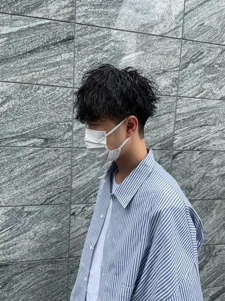 ショート パーマ 艶髪/透明感🪽 DISCO🪽のヘアスタイル