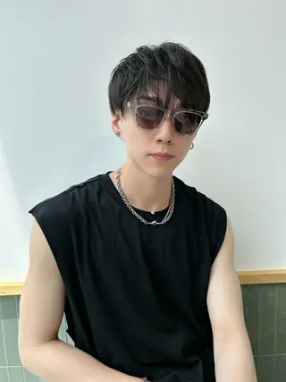 ミディアム カラー パーマ ヘアアレンジ 【代表】 たき〜のヘアスタイル