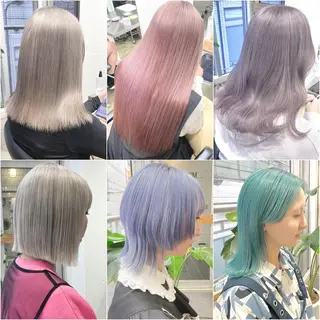 カラー 圧倒的なケアブリーチ /髪質改善🩵松田のヘアスタイル