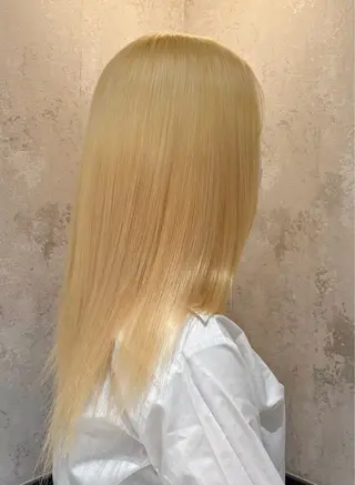 セミロング 推し活カラー/暖色 /ブリーチなし/横浜のヘアスタイル