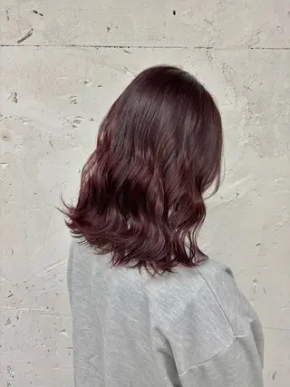 ロング カラー 暖色カラ-ෆ˚顔周り 🎀ོ白岩亜実🎀ོのヘアスタイル