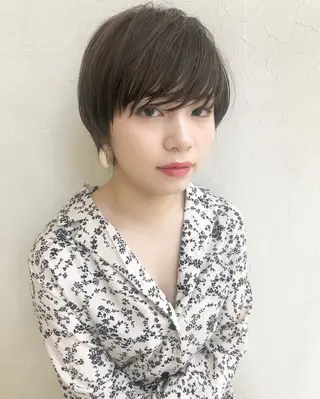 ショート カラー nakahara madokaのヘアスタイル