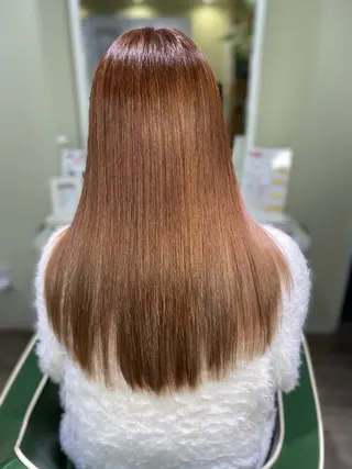 ロング カラー 栗形 龍乃介のヘアスタイル