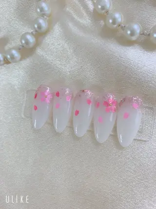 ネイル ネイルサロンAiri 長さ出し·シンプルのネイルデザイン