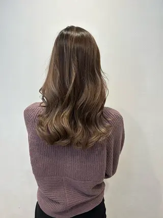 セミロング カラー ボブ/ハイトーン 立川loose 下田のヘアスタイル