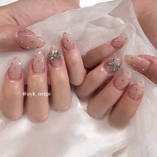 ネイル n'eige nail所属・大谷 綾香のネイルデザイン