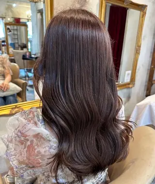 セミロング 林 夢良のヘアスタイル