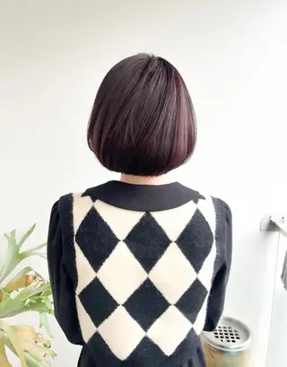 カラー 艶カラー🫧 猿渡 響のヘアスタイル