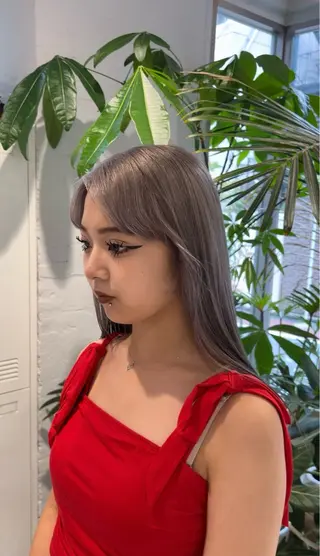 ロング カラー パーマ/ボブ /レイヤー チヒロのヘアスタイル