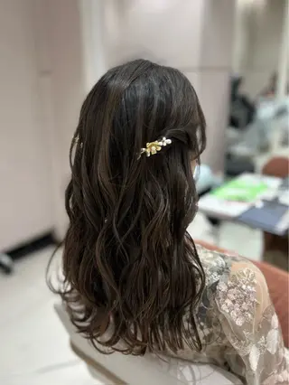 ロング ヘアアレンジ 髙木美緒🌿 レイヤー/アレンジのヘアスタイル