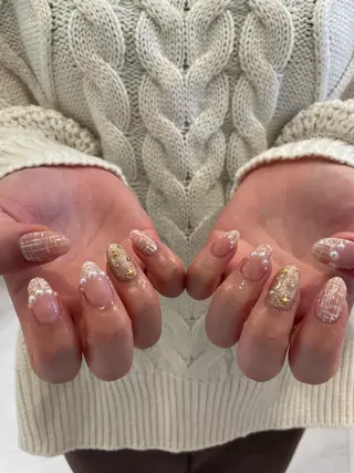 ネイル 束感まつ毛/ネイル/ LED♥KIRARAのマツエク・マツパデザイン