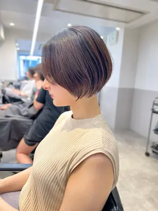 ショート 夏山 秀憲のヘアスタイル